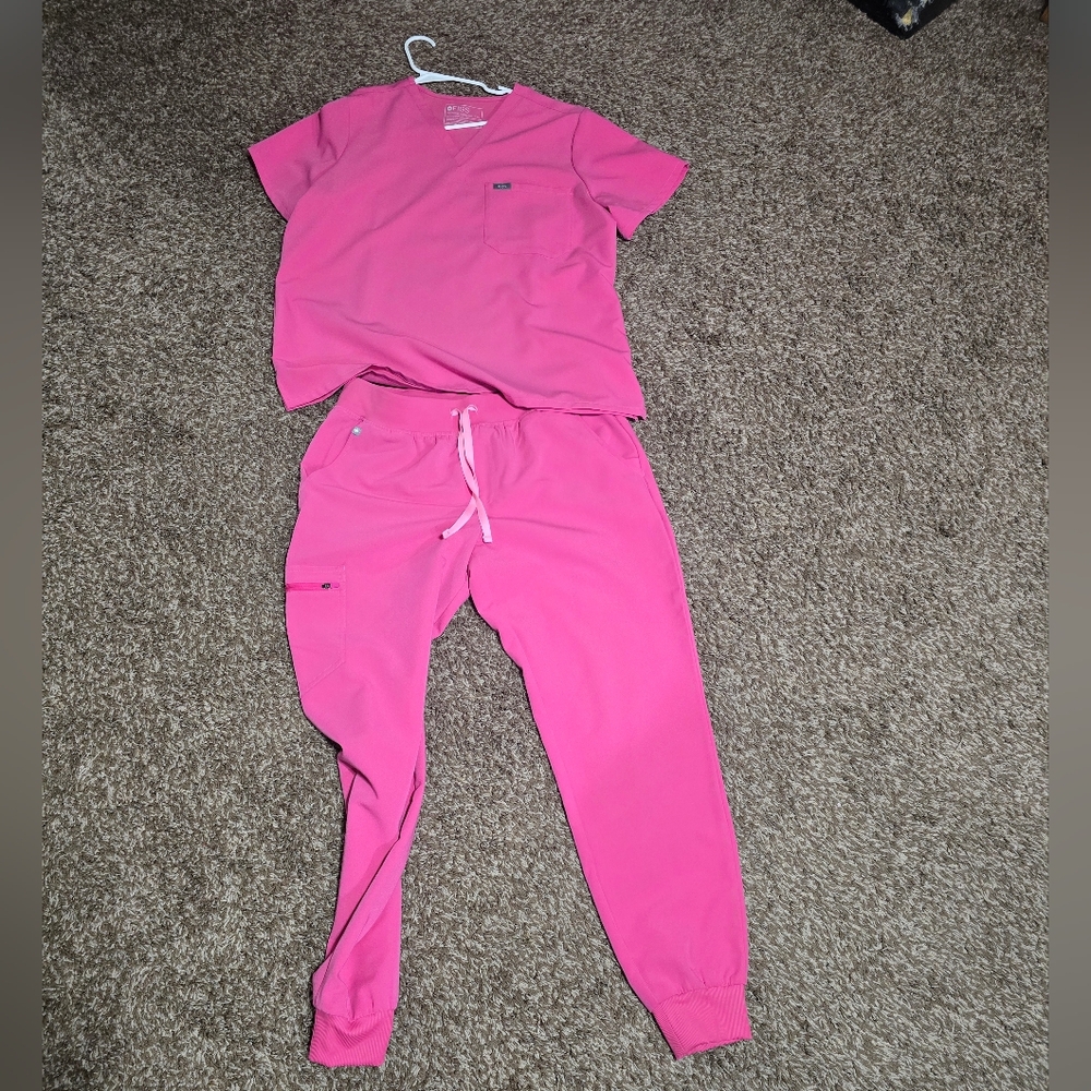 F'ing Pink Figs XL Top Large Joggers